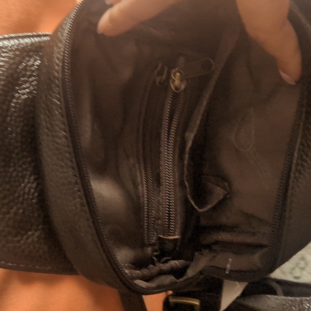 Ameri Leather Brown Crossbody Sling Bag - Excelle… - image 4